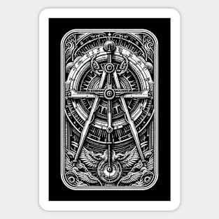 Sextant Tarot Sticker